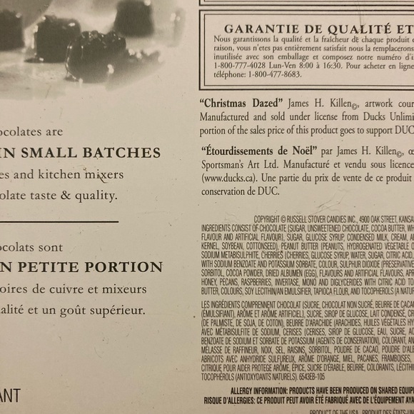 Ducks unlimited Russell stover chocolate tins - Picture 4 of 10